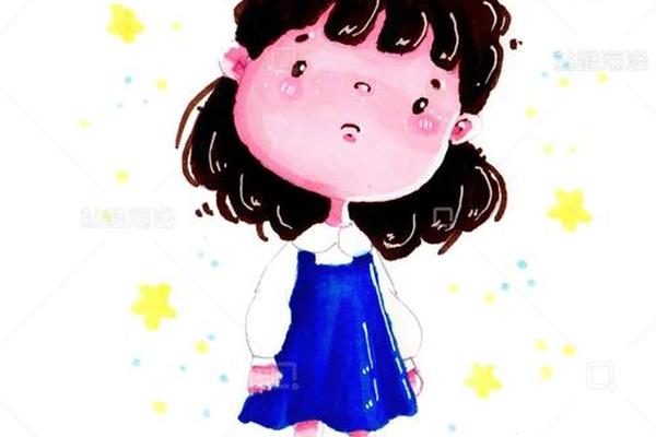 圆脸小女孩卡通图片—圆脸卡通动画图片大全