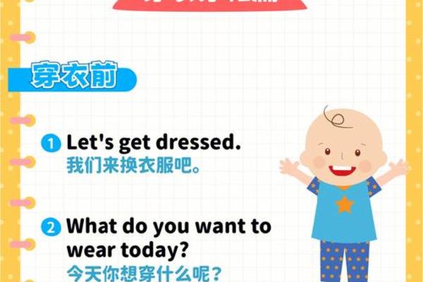 她自己穿衣服用英文怎么说—她穿的是什么用英语怎么说