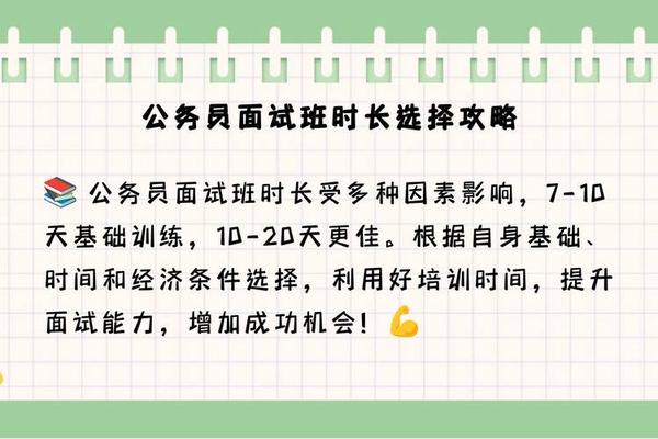 面试有必要去培训班吗,面试培训班一般几天