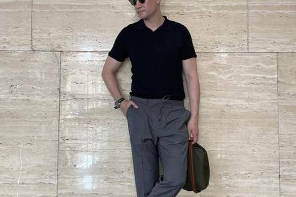 50岁男人服装搭配图片夏季,五十岁男士穿搭