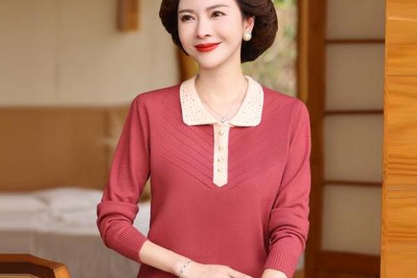 中老年女人穿什么衣服好看—50到60岁中老年品牌