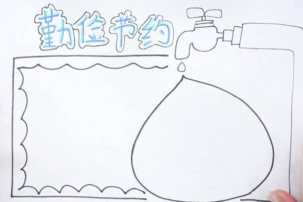 穿衣方面勤俭手抄报图片-勤俭持家的图片简笔画