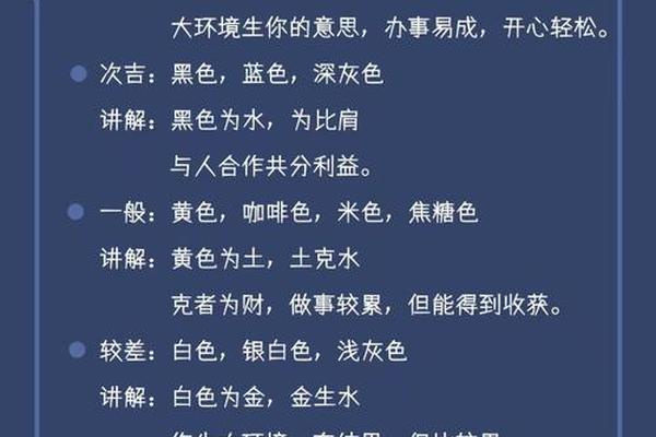 每日穿衣指南今日运势 每日穿衣服颜色指南