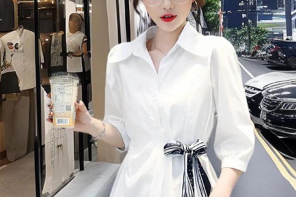 女生衬衫10种穿法图片视频教程;衬衫女图片-图片-图片