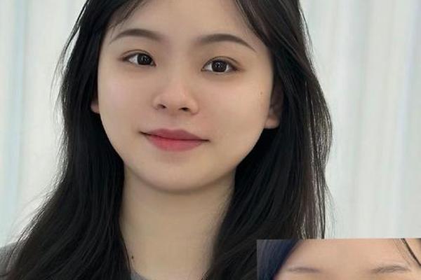 圆脸纹什么眉型好看图片,圆脸适合的眉型图