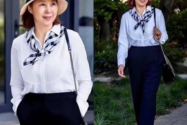 中老年女士衣服搭配技巧,中老年女装搭配技巧