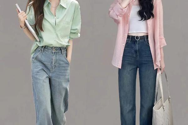 女生衬衫的穿法,女生衬衣穿法图片大全