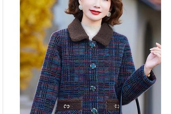 中老年女士衣服搭配技巧视频教程_中老年高档女装上衣