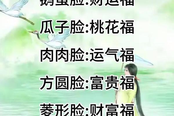圆脸顺口溜福相_福到财到运气到顺口溜
