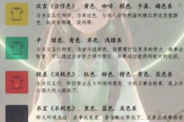 五行穿衣宜忌趋势图、五行缺金的人忌讳什么