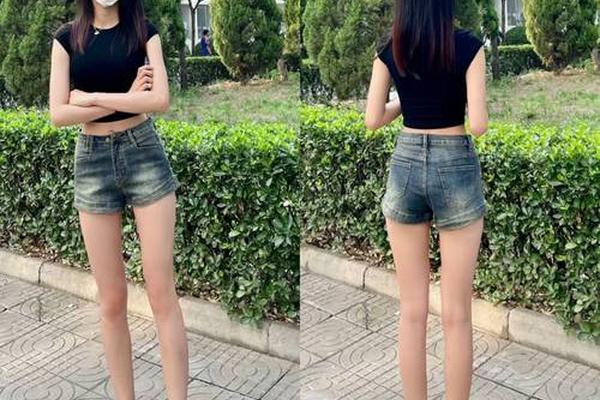 腿短的人应该穿什么样的裤子好看(腰长腿短的人穿衣搭配)