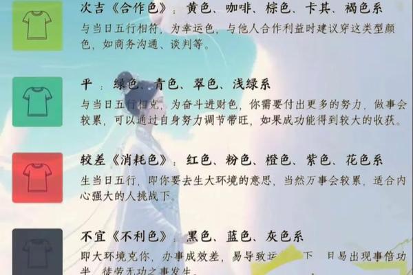 五行袜每日穿衣搭配指南-今天穿衣五行每日分享
