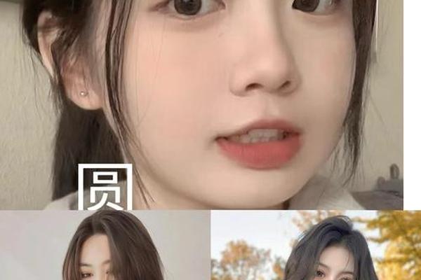 圆脸搭配的博主女-公认最美的五种脸型