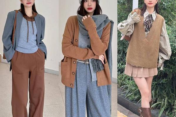 秋天约会穿什么衣服合适套装灰、秋季约会穿搭
