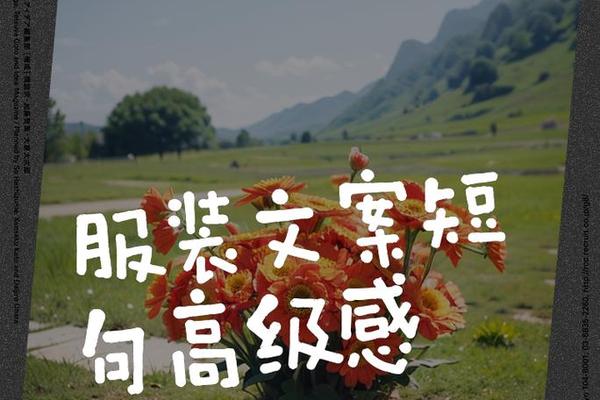 衣服搭配文案—服装文案短句高级感