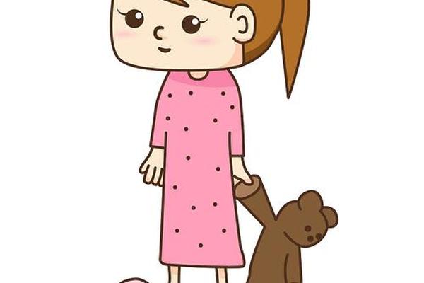 穿衣的图片卡通女生_卡通图片 可爱 女生