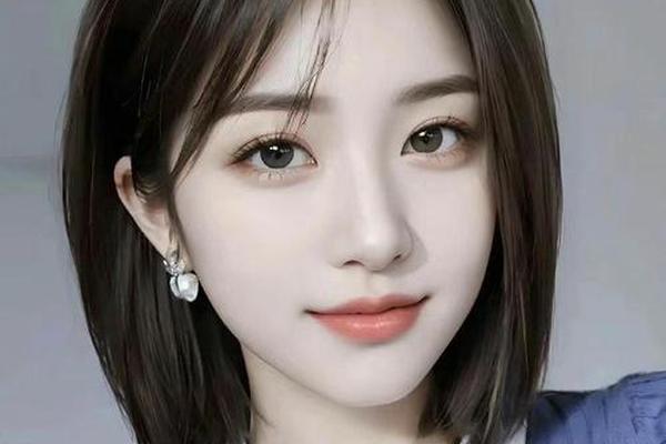 圆脸女神是,女生圆脸短发发型