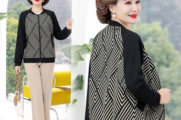 中老年女人穿什么衣服好看—50到60岁中老年品牌