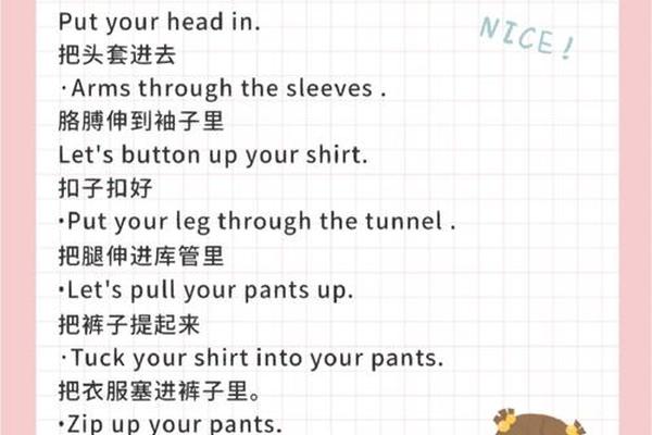 穿衣服用语—穿衣服的词语有哪些