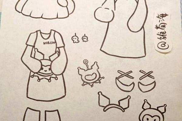 穿衣简笔画怎么画、10秒画一个衣服