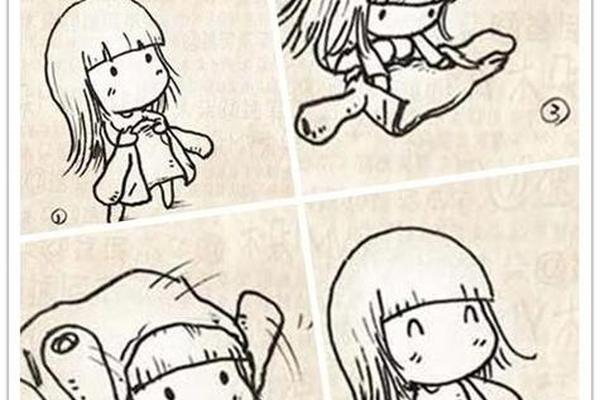 穿衣服图片简笔画彩色版 穿衣服简笔画图片大全