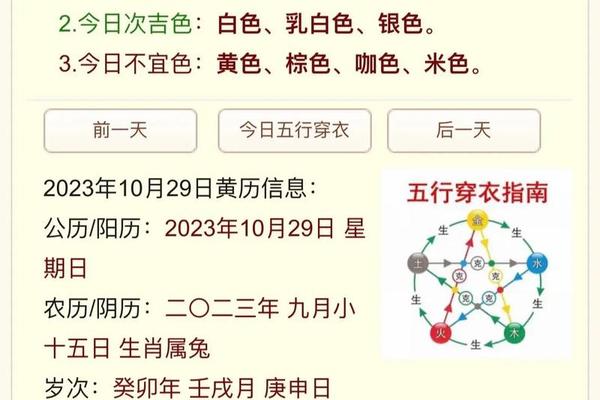 五行能量穿衣搭配指南一月 易学能量每日穿衣指南