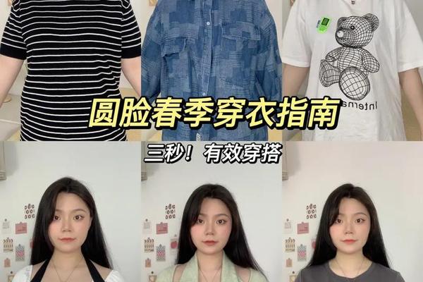 圆脸女生穿衣-圆脸怎么改善脸型