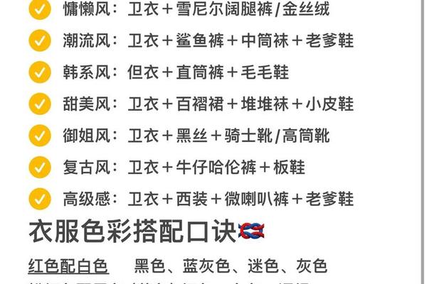 穿衣技巧十句口诀_穿衣搭配顺口溜