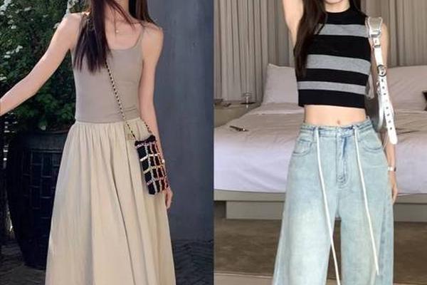 上宽下宽的穿衣风格、衣服上面宽松下面怎么穿