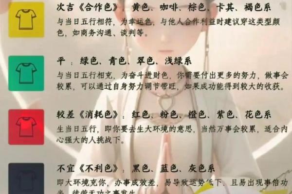 穿衣颜色每日五行搭配未来7天_每日穿衣指南能信吗